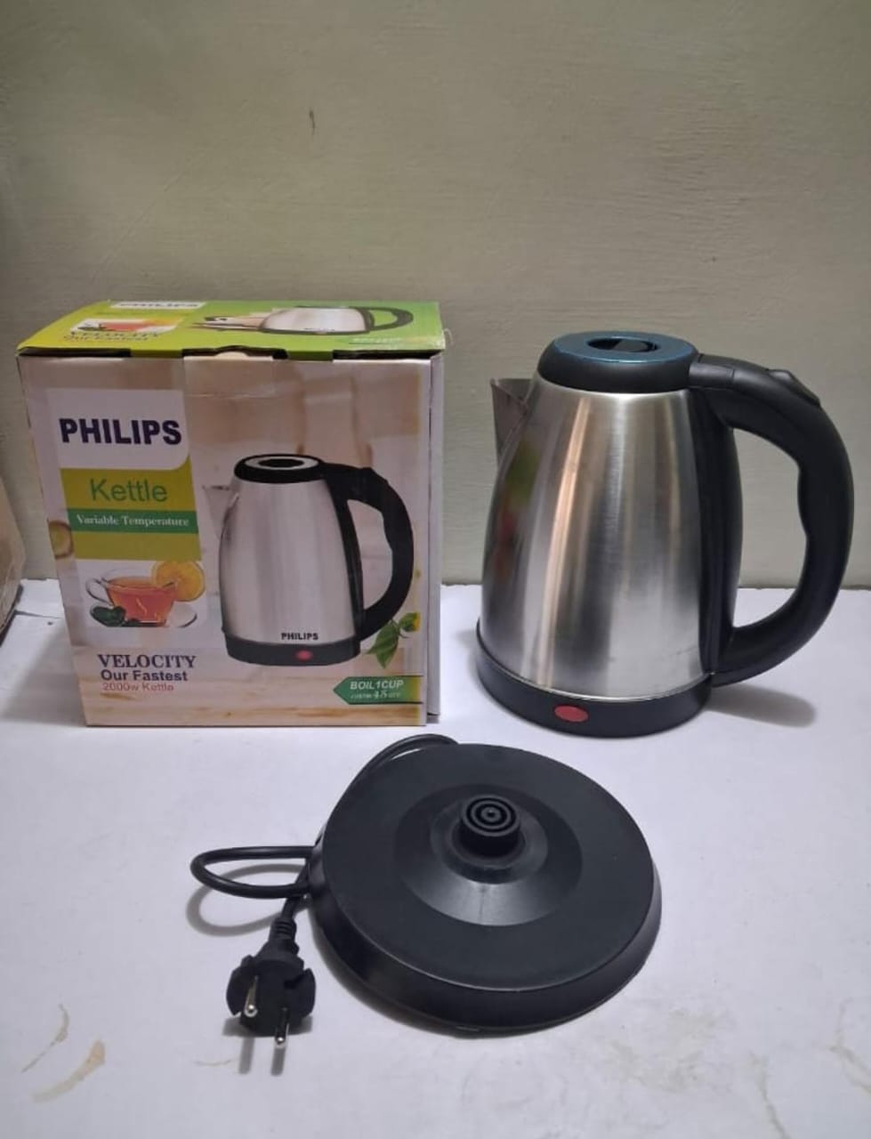 National Electric Kettle 2.0L – Stainless Steel Fast Boiling Kettle