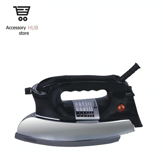 Black Steam Iron – Powerful Wrinkle Removal & Easy Glide